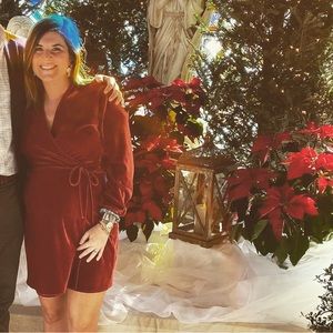 Maven west wrap dress